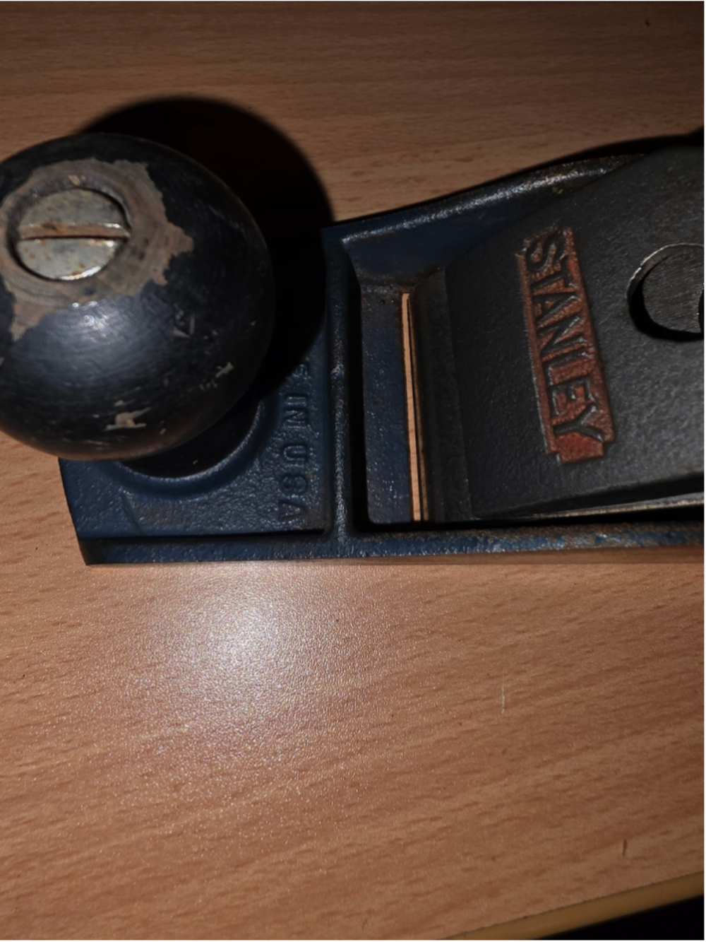 Vintage Stanley C556MP Hand Plane H1203 Made in USA Smooth Bottom